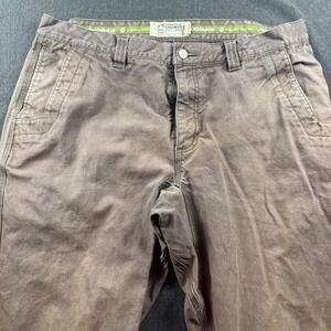 Mountain Khakis Relaxed Fit Organic Cotton Canvas Pants Brown Mens 38x32